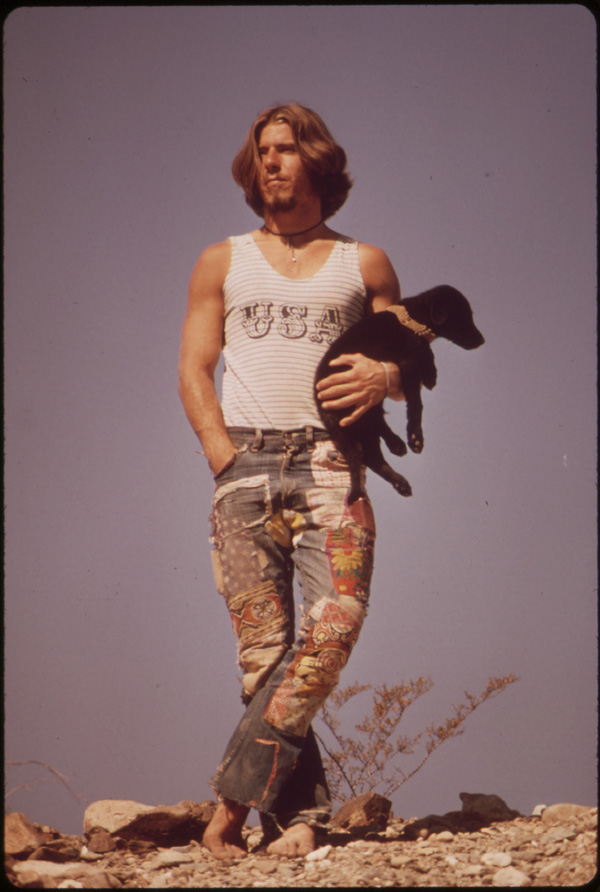 What America Looked Like 70s Hitchhiker Longing For A Ride The Atlantic